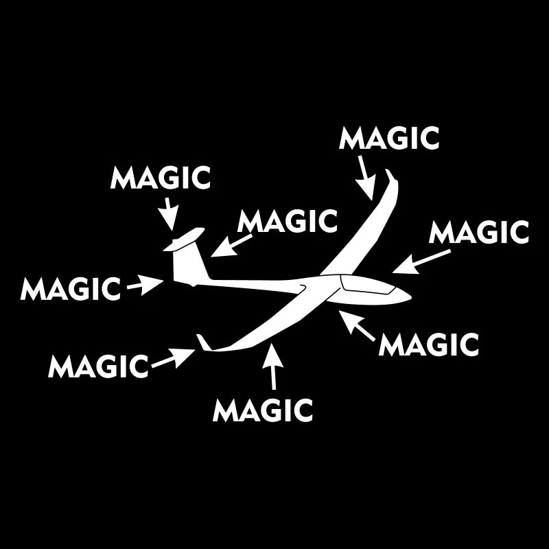 Cadeau de mouche planeur magique