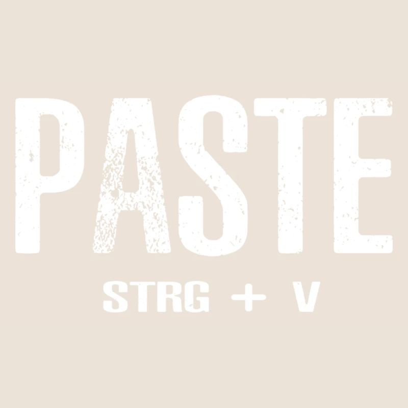 Paste STRG+V