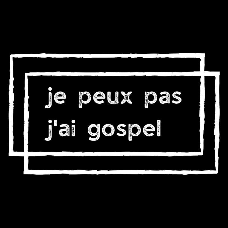 Je peux pas j'ai gospel (rectangles)