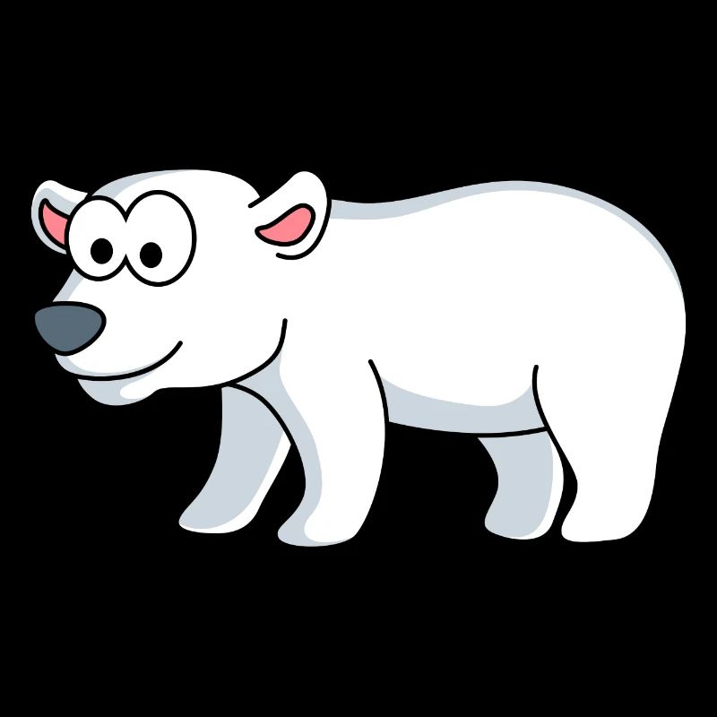 Polar Bear Comic Animal