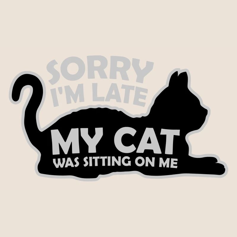 désolé chat était assis