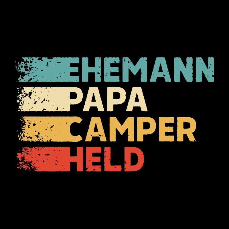 Camping Ehemann Papa Camper Held Wohnmobil