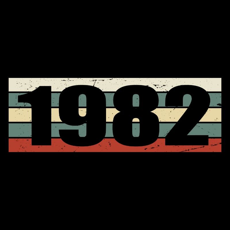 1982 Jahrgang 1982 Geschenk 1982 Geburtstag 1982