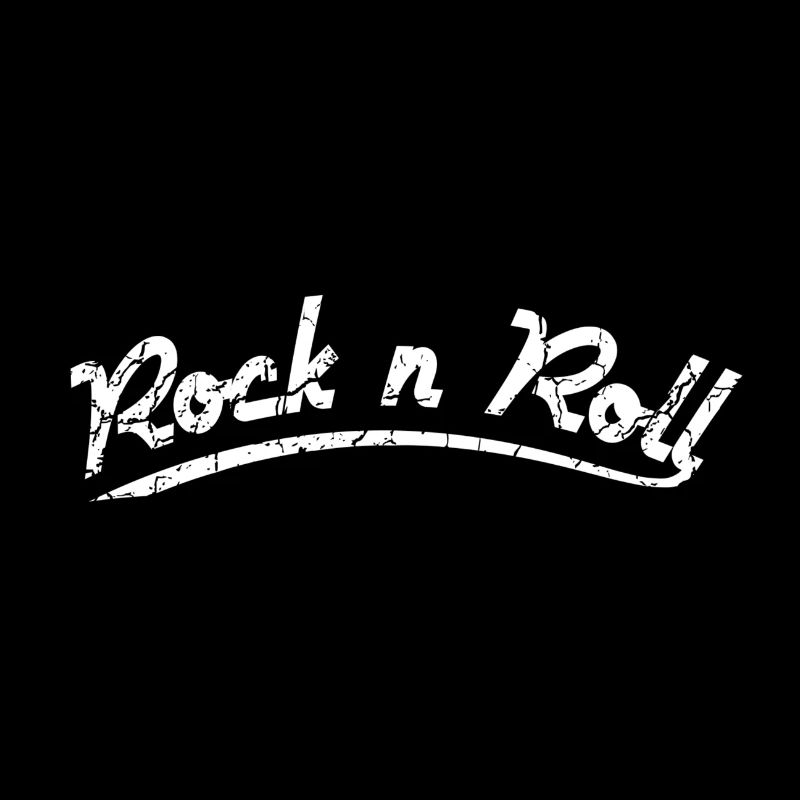 Forme de bouclier Rock n Roll
