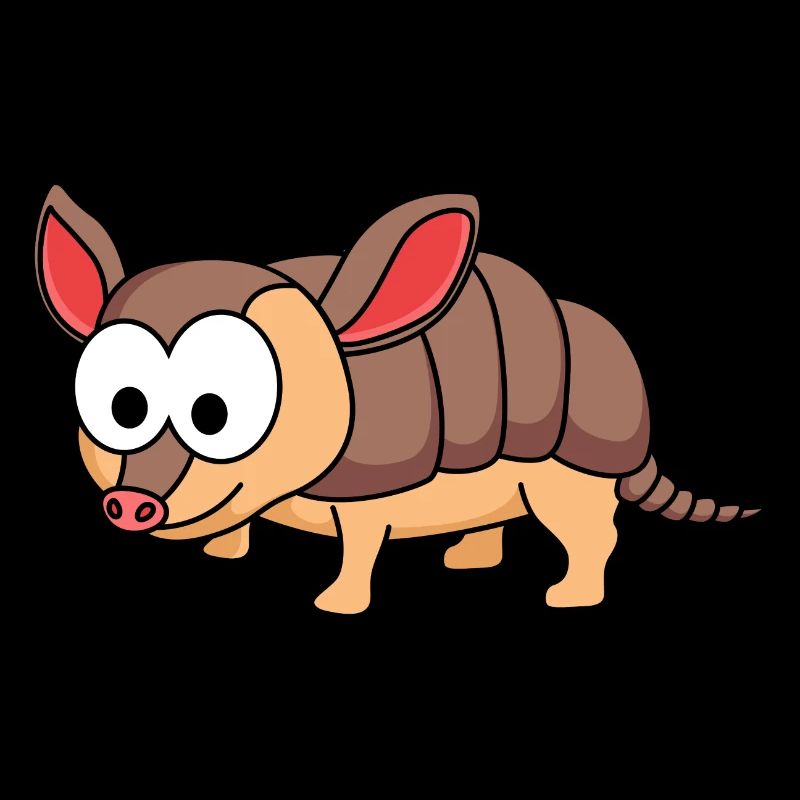 Armadillo Comic Animal