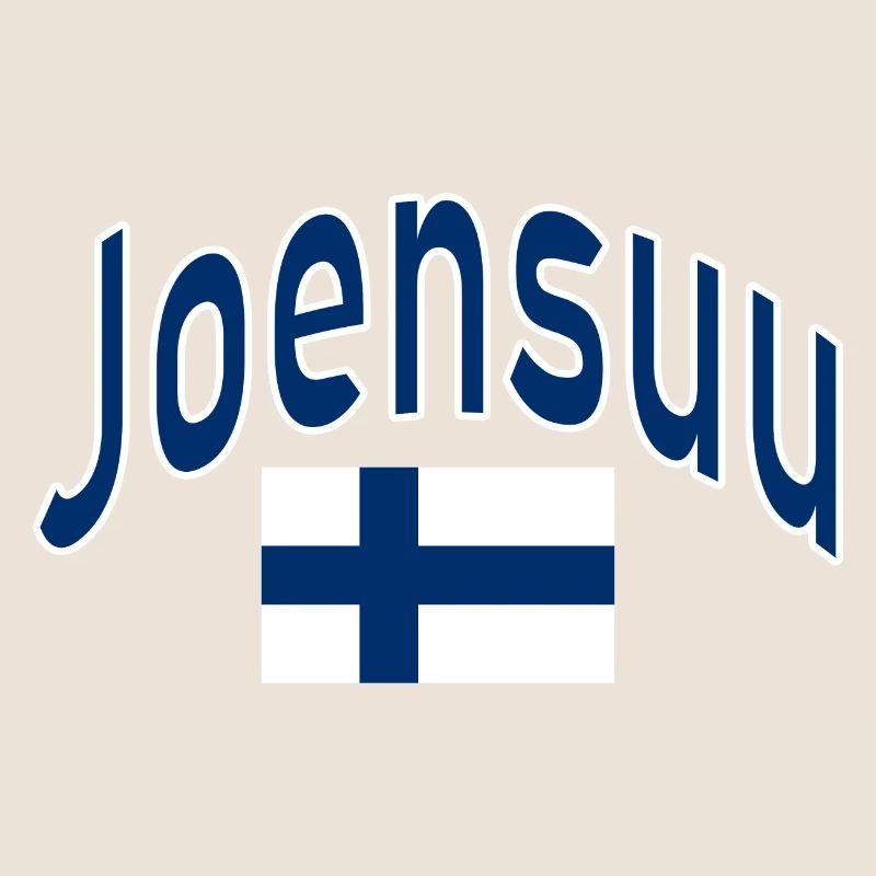 Joensuu drapeau finlandais