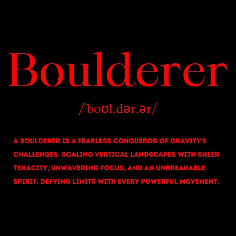 Définition de Boulderer