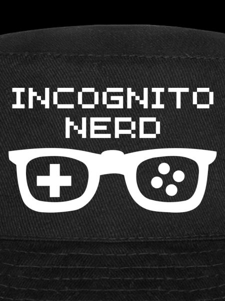 Inkognito Nerd (Weiss)