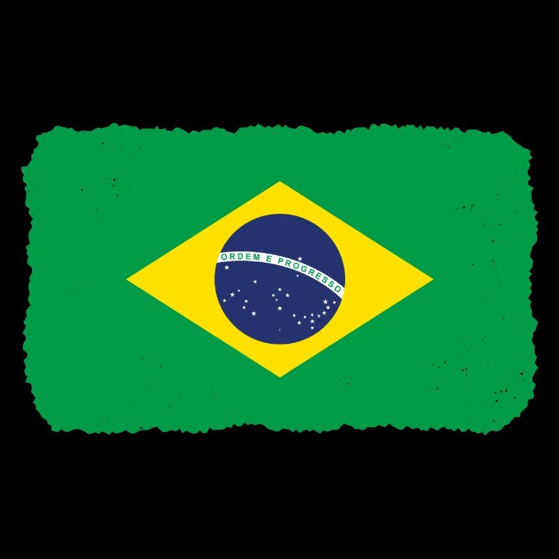 Drapeau du Brésil Drapeau brésilien Amérique du Sud