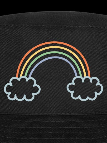 Rainbow dyed