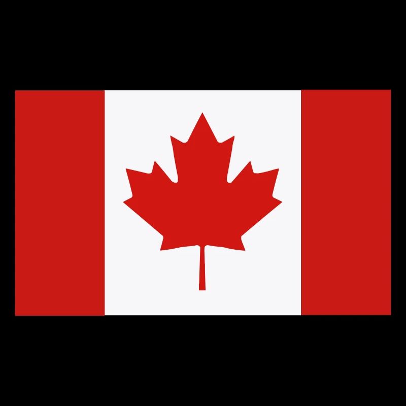 Red Maple Leaf Canada Flag