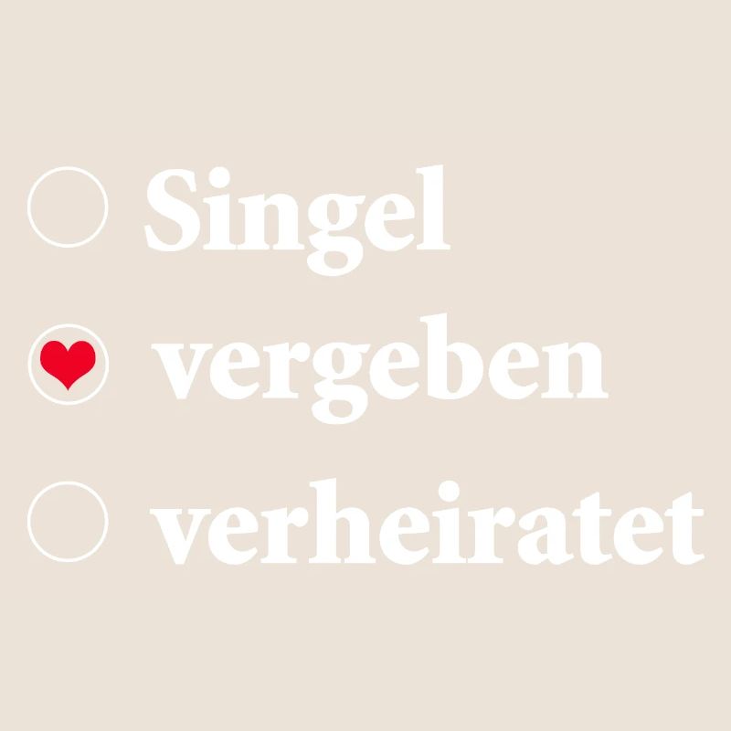 Sélection du statut de la relation Célibataire - Pris