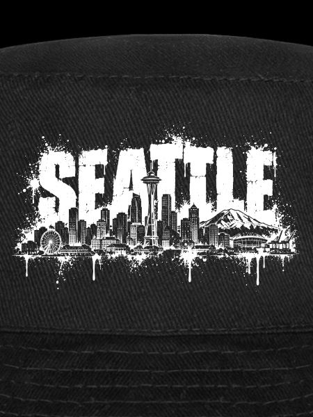 Seattle Graffiti Skyline
