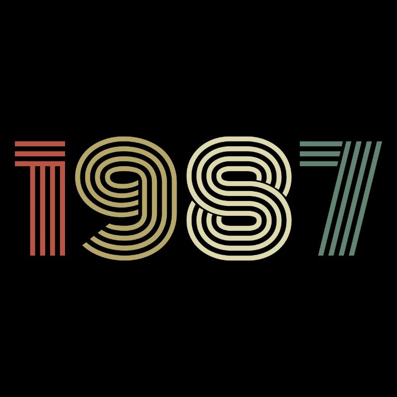1987 Birthday Vintage 1987 Gift 1987