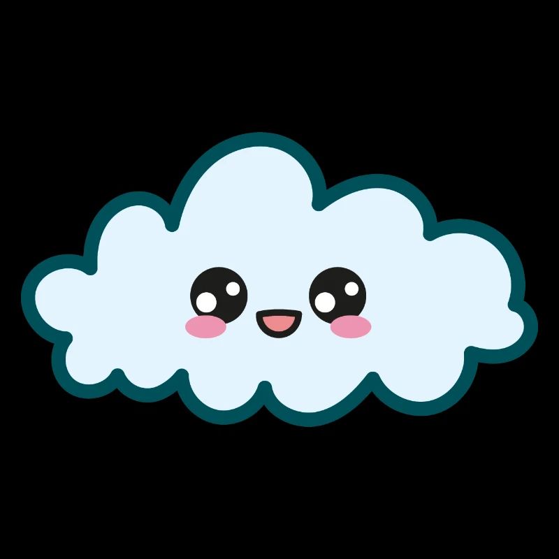 Wolke Süß Kawaii
