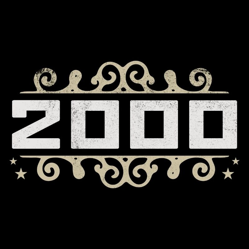 Vintage 2000 Retro Birthday 2000 Vintage 2000