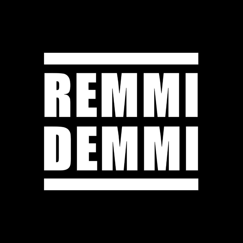 Remmi Demmi noir et blanc
