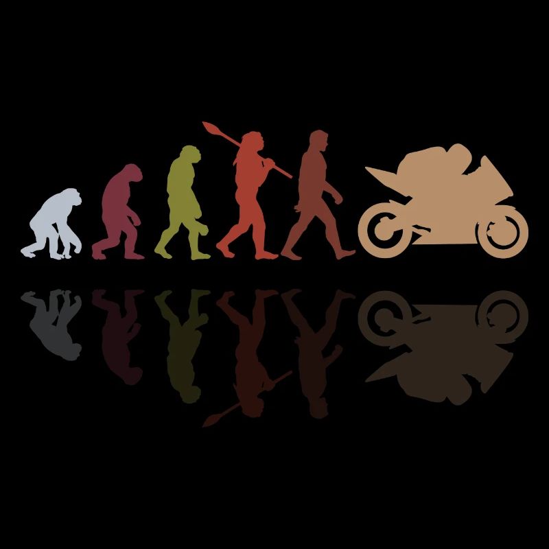 Motorcycle Evolution Vintage Shadow Biker