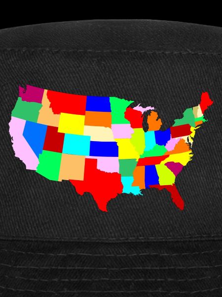 USA Patchwork Map