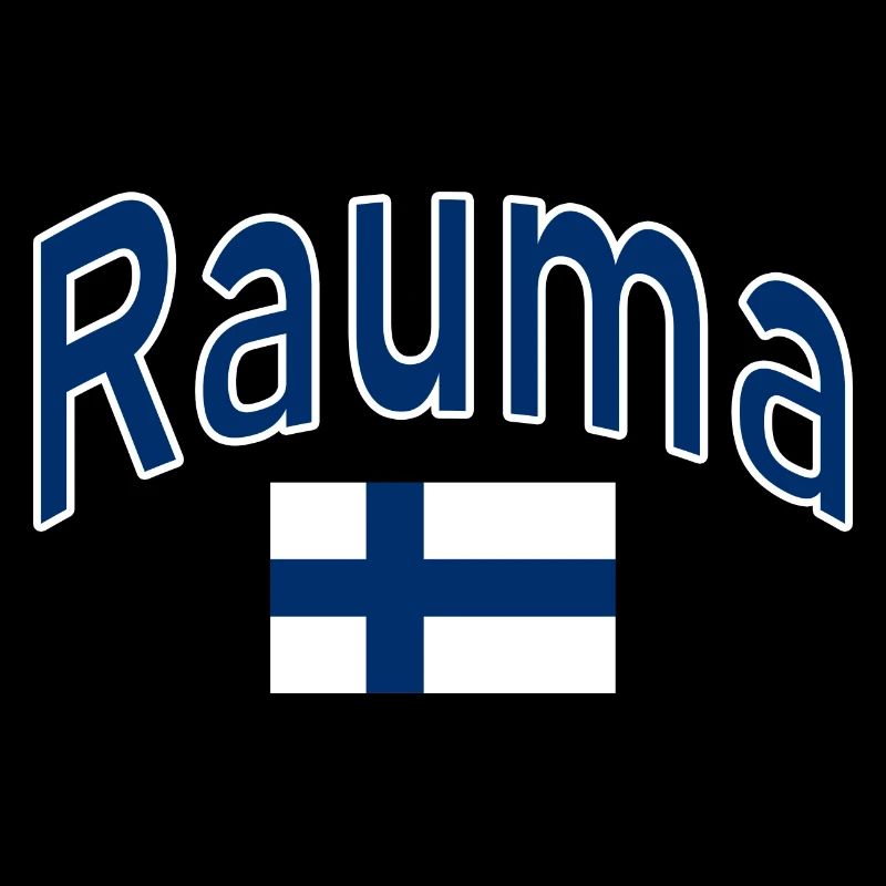 Drapeau finlandais de Rauma