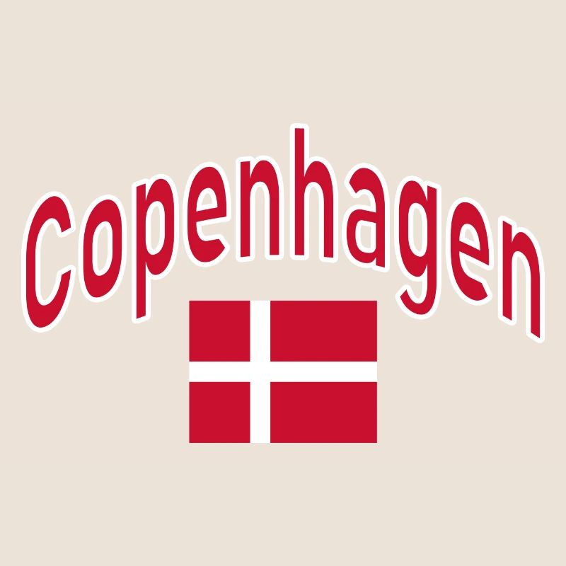 Copenhague Danemark drapeau