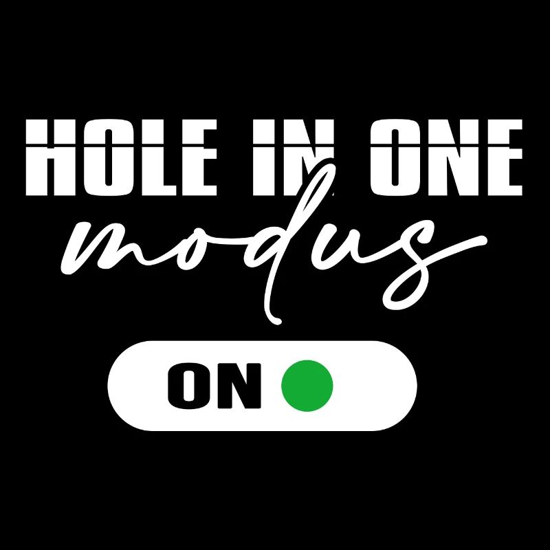 Golf TROU EN UN Golf Golfeur Parcours de golf