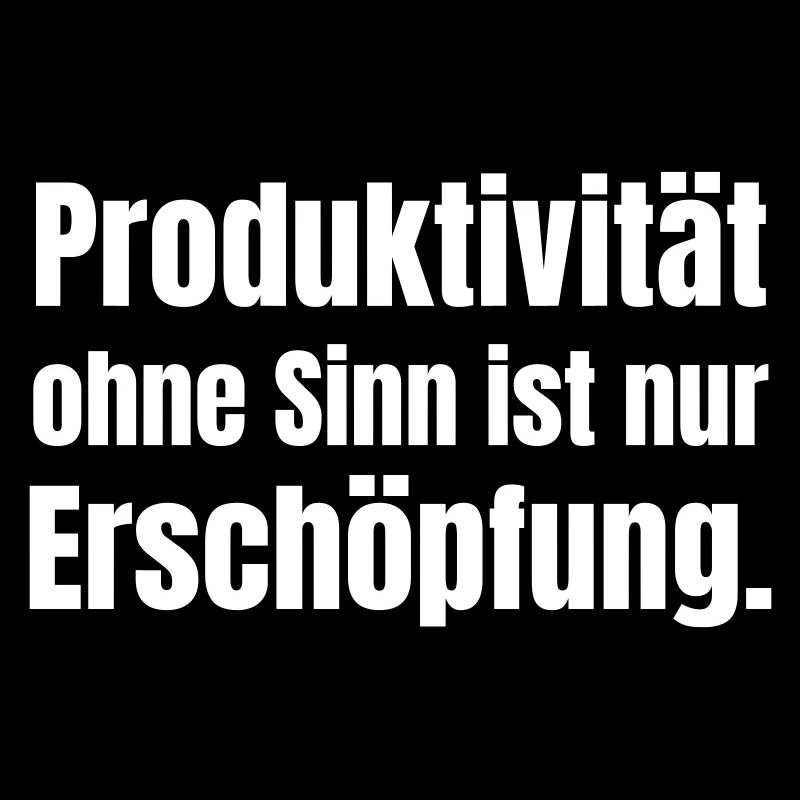 Déclaration typographique de productivité avec objectif