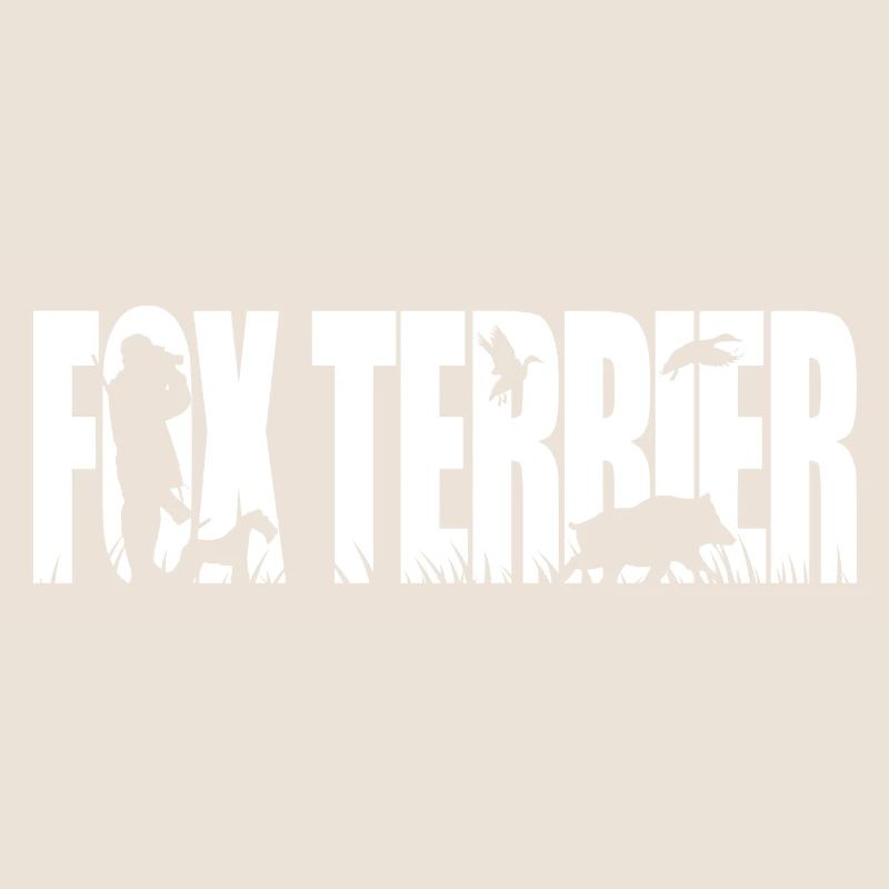 FOX TERRIER rauhaar Jagdhund Jagdhunde Wilsigns