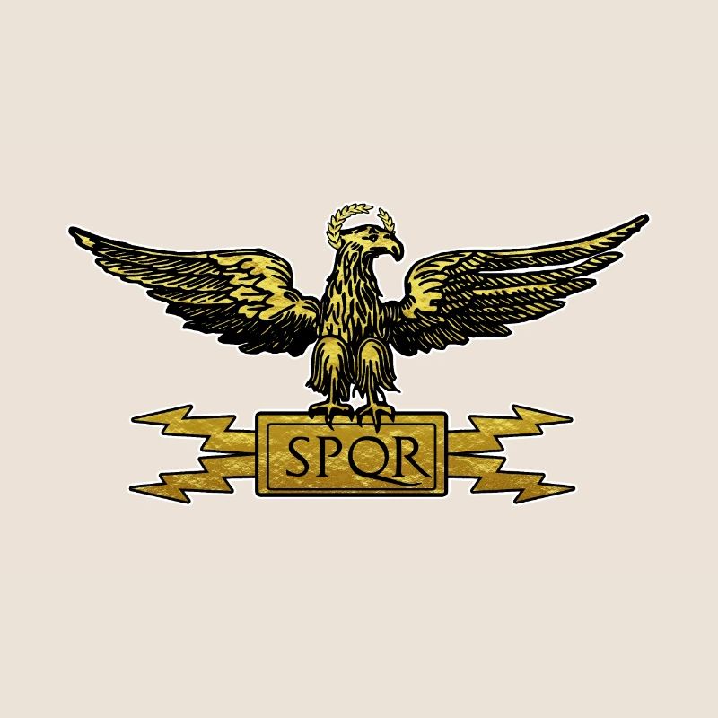 Rome Eagle Jupiter Lightning SPQR