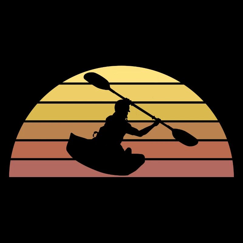 Paddle canoeing