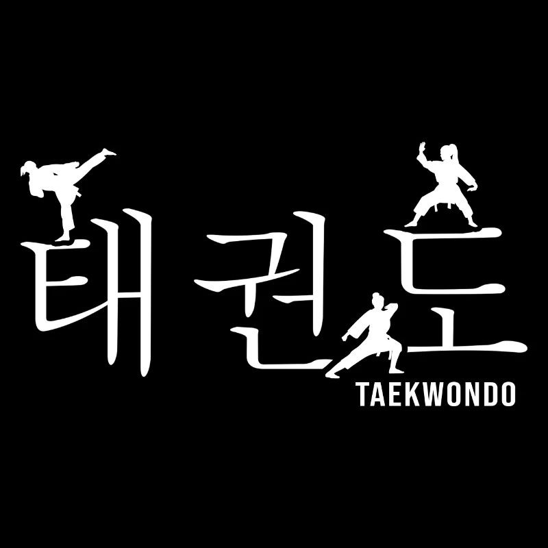 Taekwondo Kampfkunst Allkampf-Girl TKD Dan