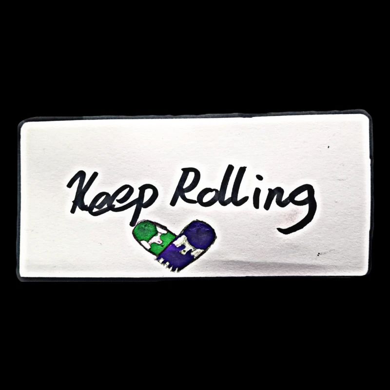 Keep rolling weiß