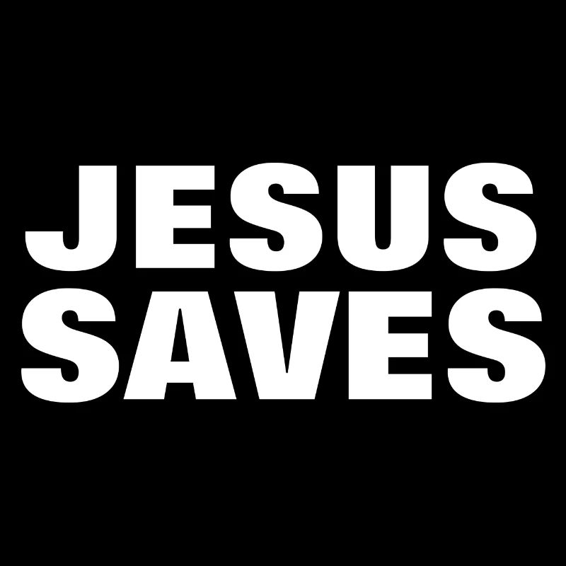 Jésus sauve - Citation chrétienne