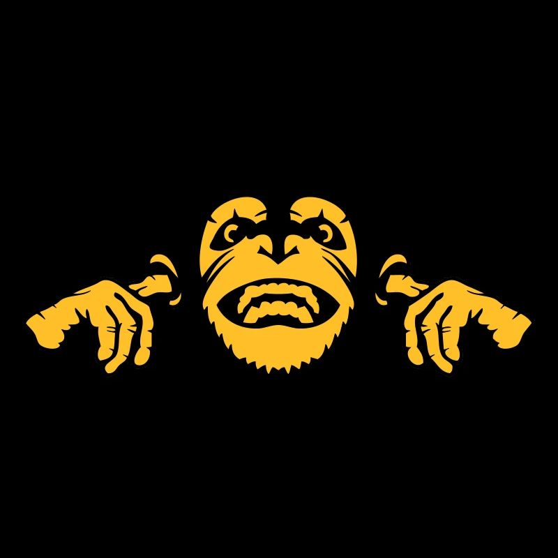 singe monkey chimpanze oreille doigt