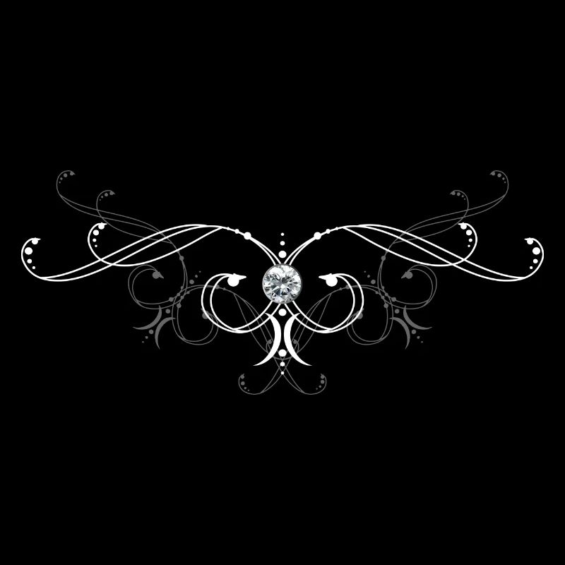 Ornement de bijoux Décoration de diamants