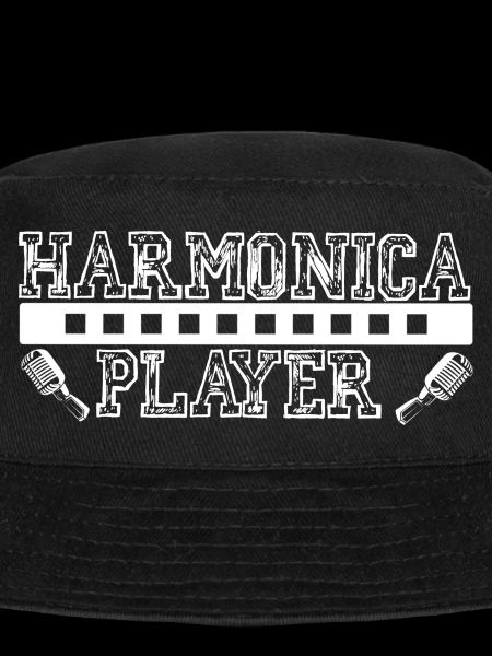Harmonica player blanc pour harmoniciste