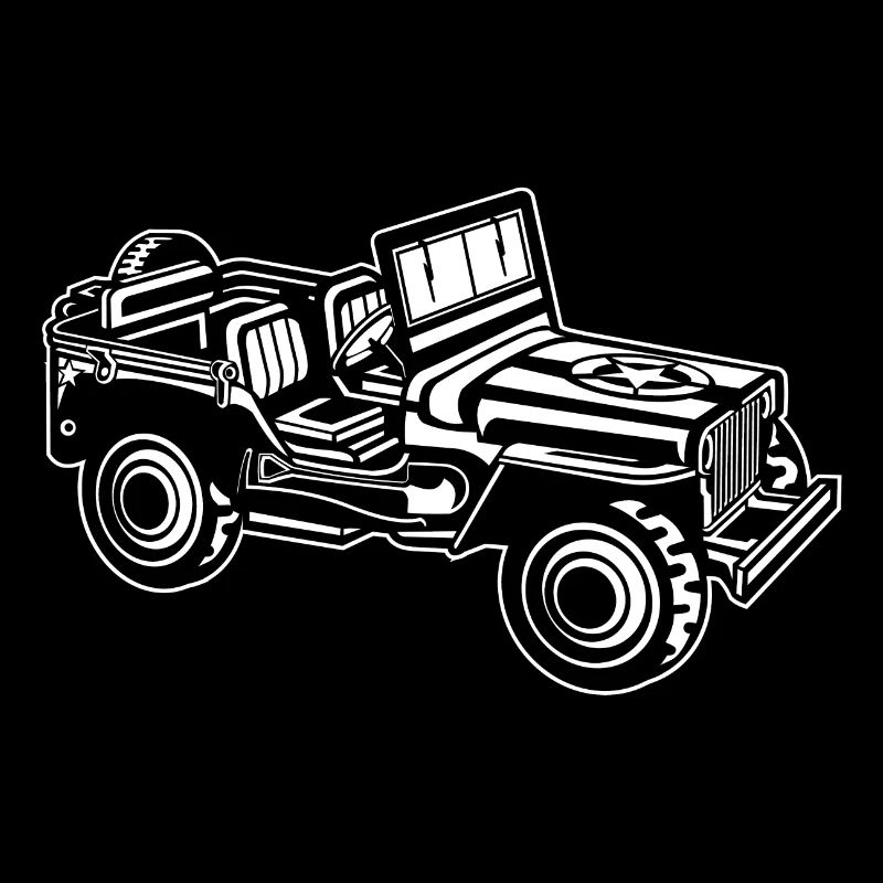 Off-road vehicle / Jeep SUV 01_white