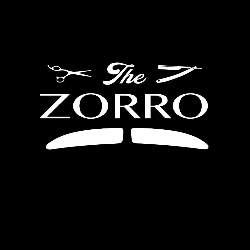 Zorro Moustache Bart Shirt - Geschenk