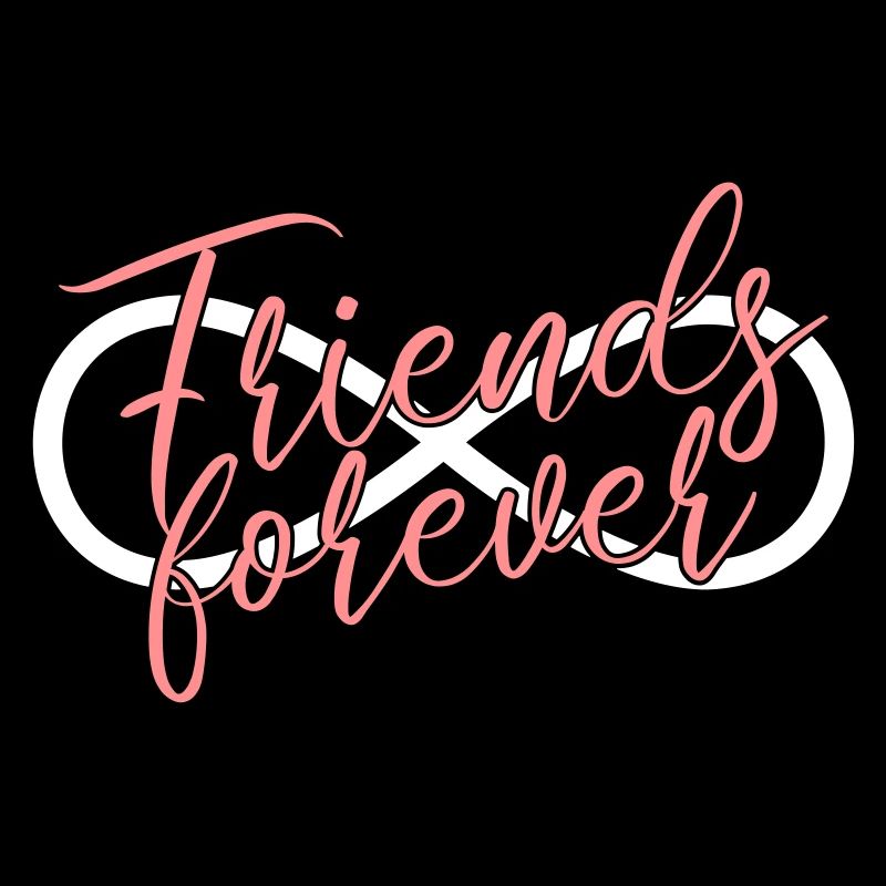 Friends forever infinity symbol