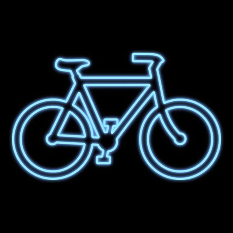 Vélo au néon