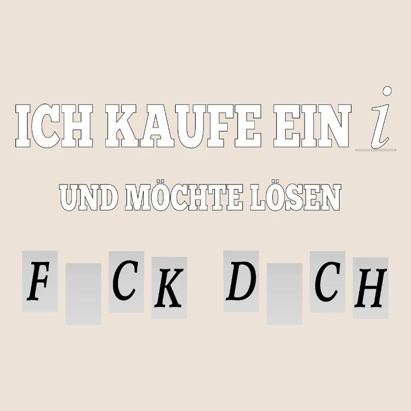 Ich kauf ein i