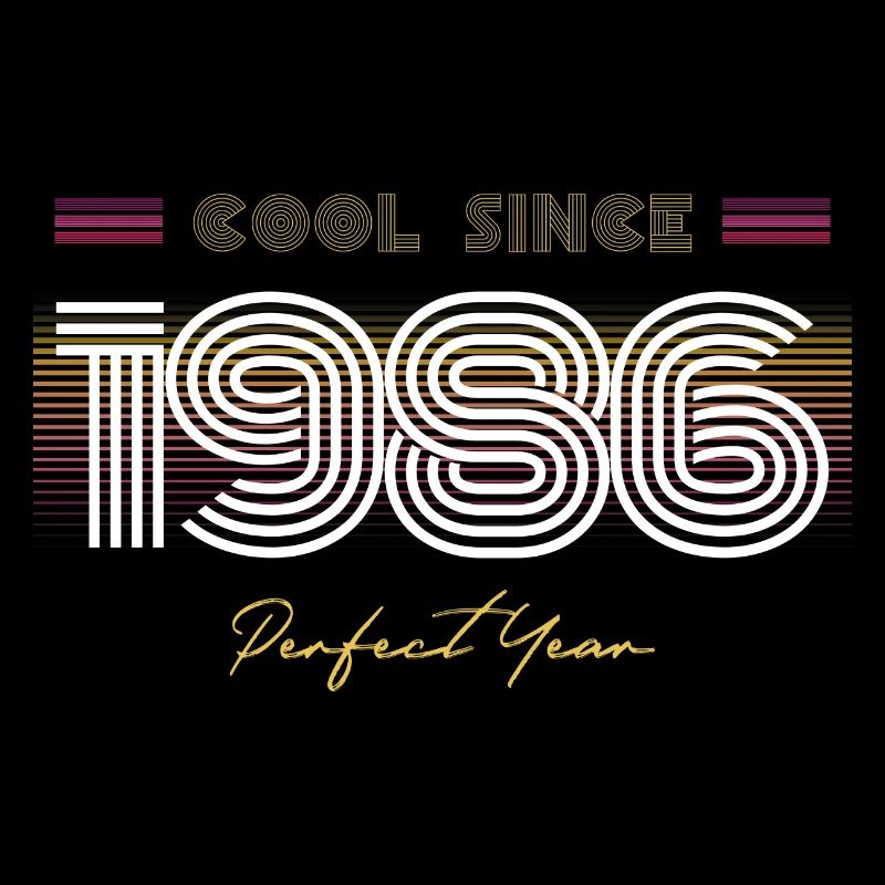 Geburtstag Cool seit 1986