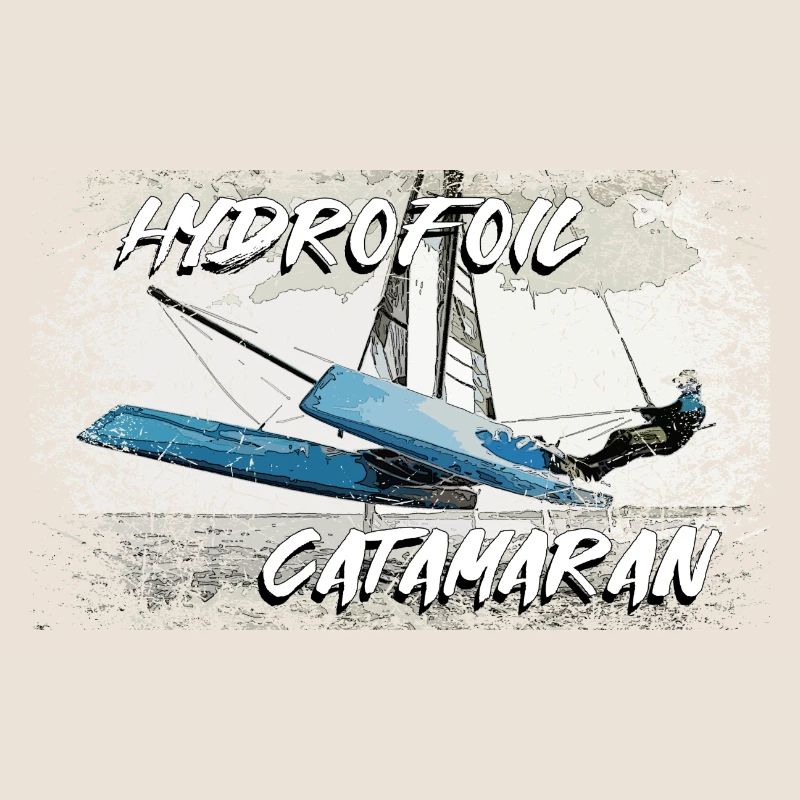 Katamaran-Tragflächenboot