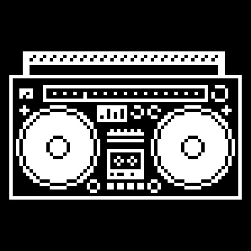 8bit Pixel Boombox