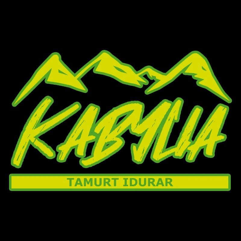 Kabylia jaune et vert