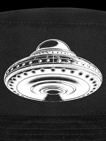 Floating Flying Unusual Saucer
