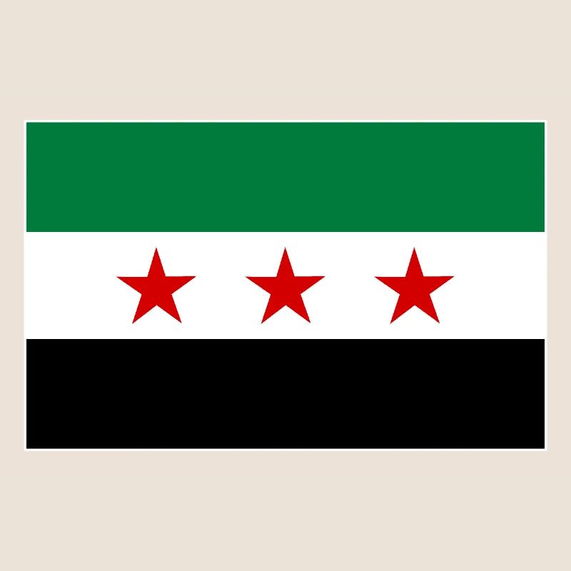 Drapeau de la Syrie