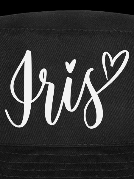 Iris Heart Lettering