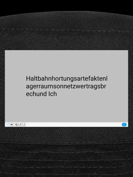Kryptische Textmuster Grau Neon