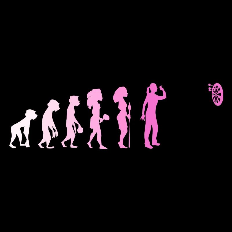 Darts Evolution Joueur de fléchettes Dart Cadeau Femmes